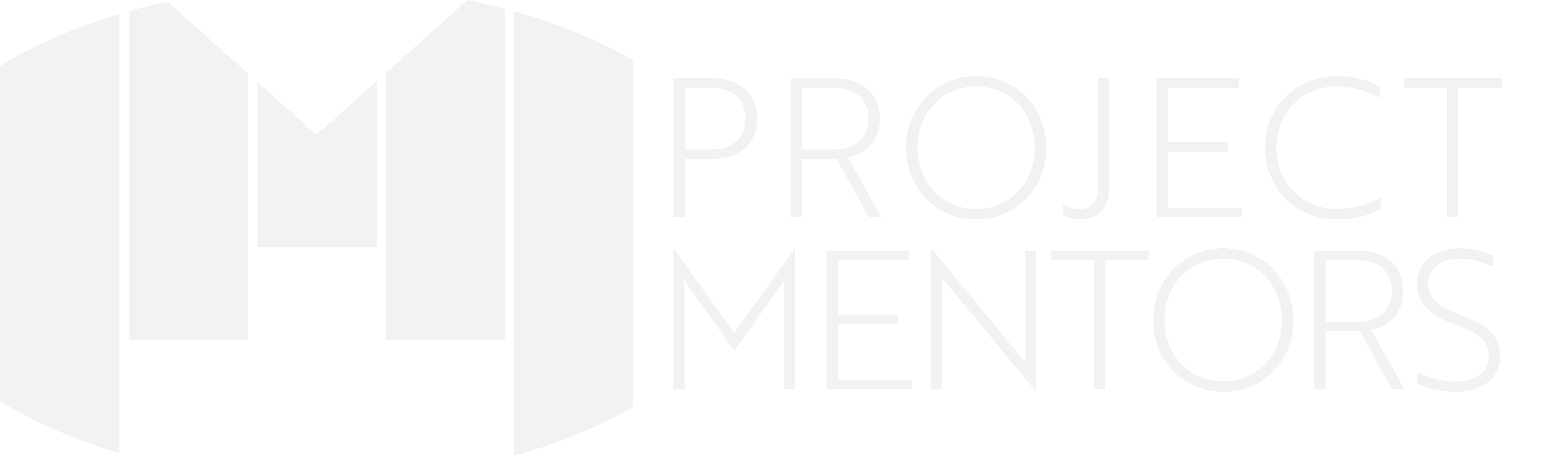 Project Mentors White Logo