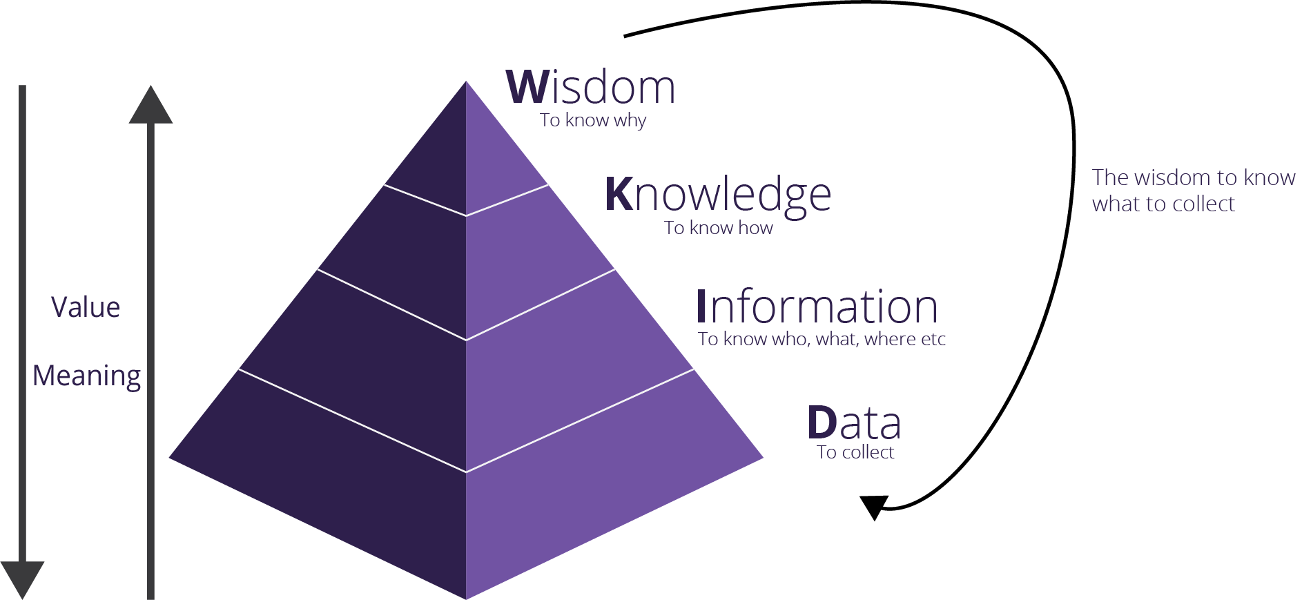 Using the DIKW Pyramid